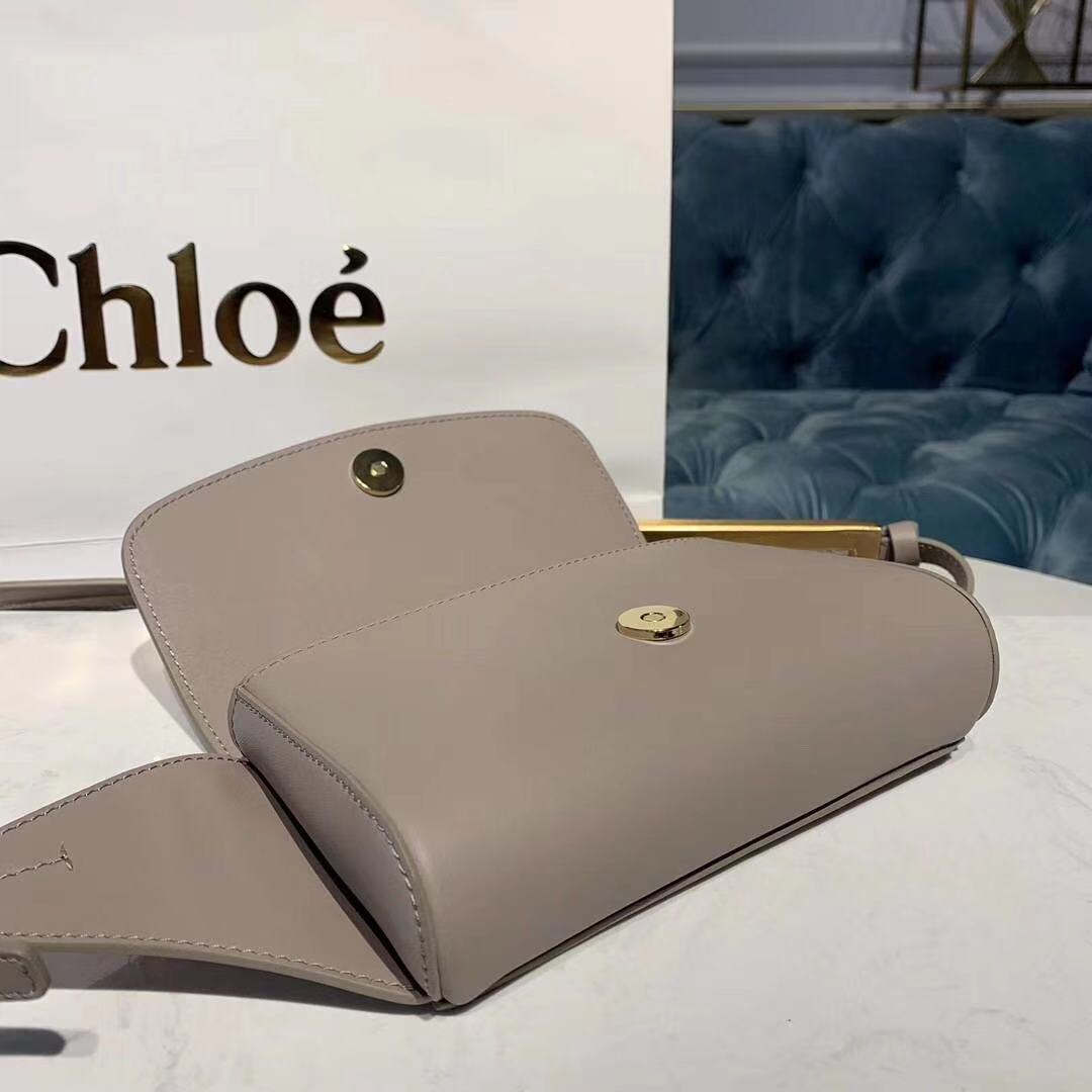 Chloe Original Leather Belt Bag 3S036 grey