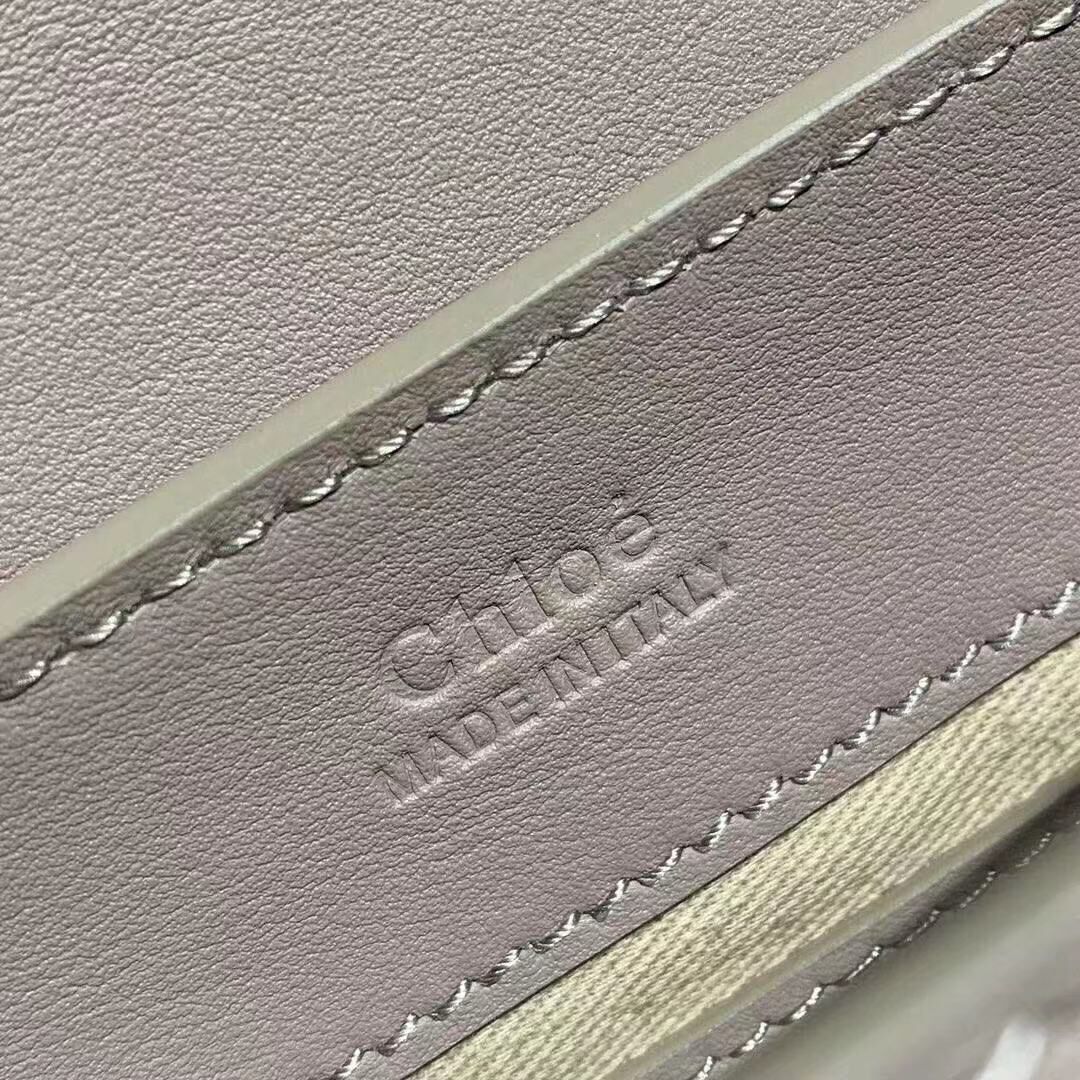 Chloe Original Leather Belt Bag 3S036 grey