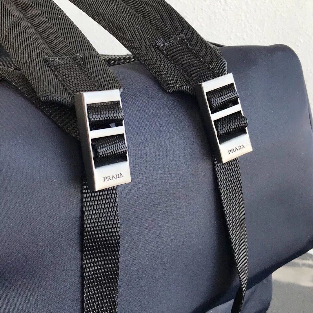 Prada Re-Nylon backpack 2VZ135 black&green