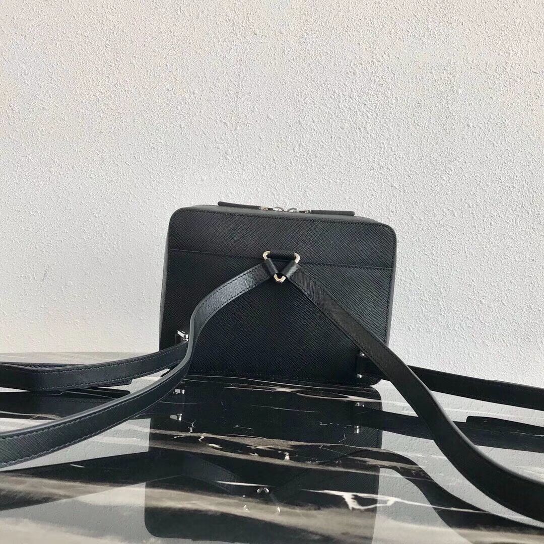 Prada Saffiano leather backpack 2VZ038 black