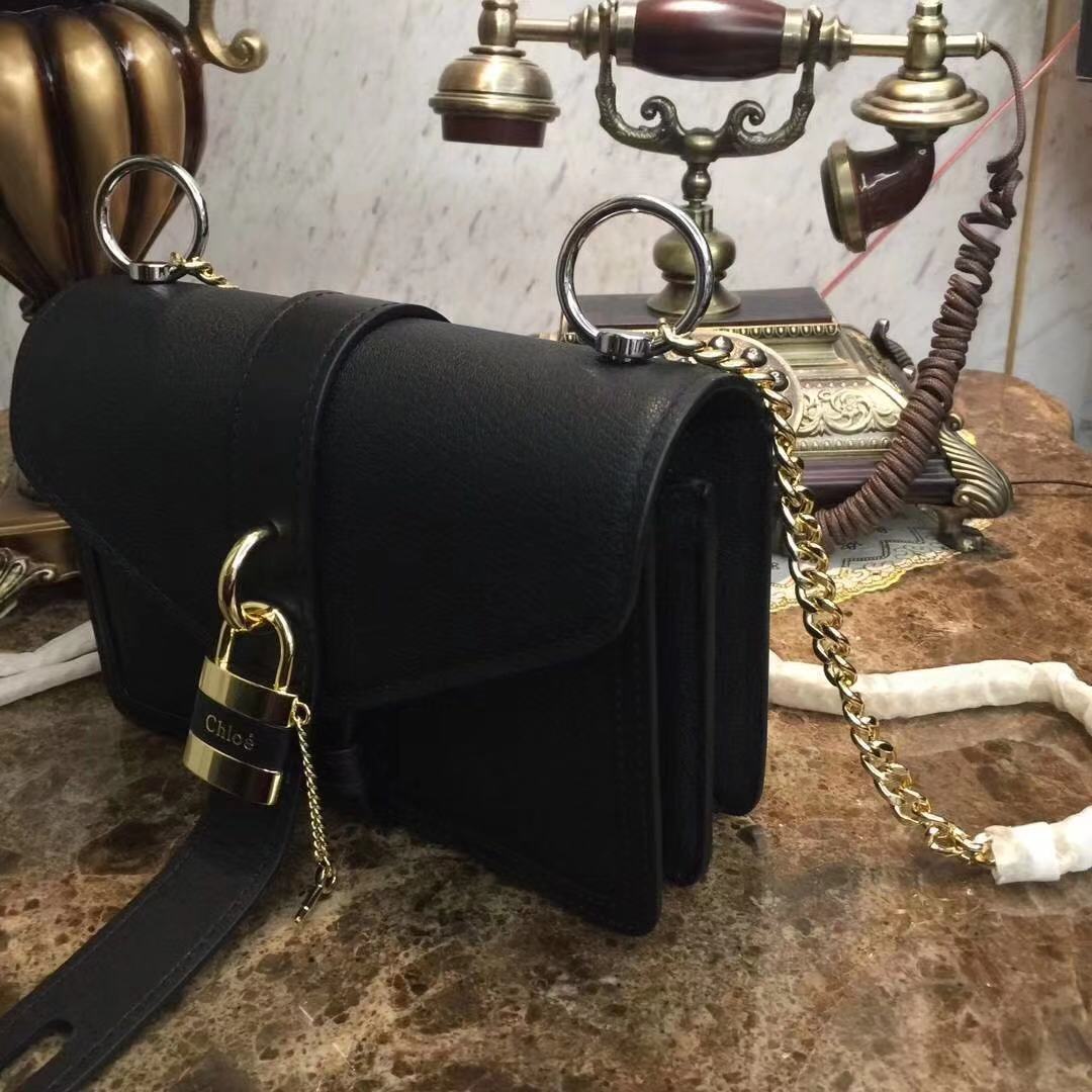 Chloe Original Calfskin Leather Bag 3S068 Black