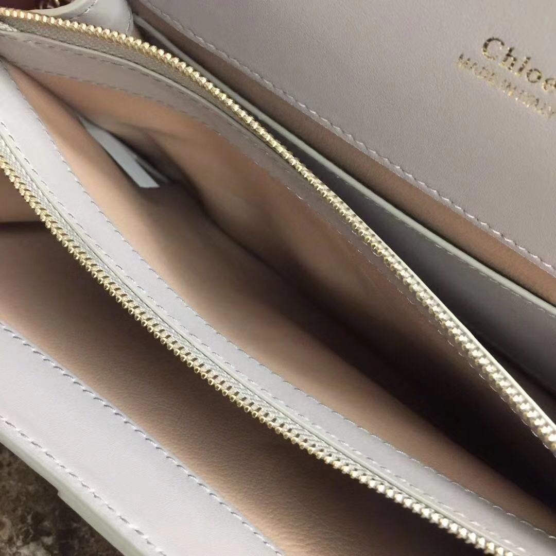 Chloe Original Calfskin Leather Bag 3S068 grey