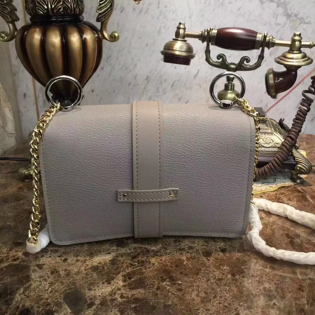 Chloe Original Calfskin Leather Bag 3S068 grey
