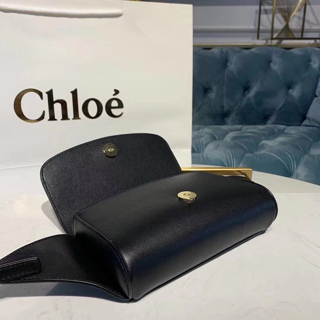 Chloe Original Leather Belt Bag 3S036 black