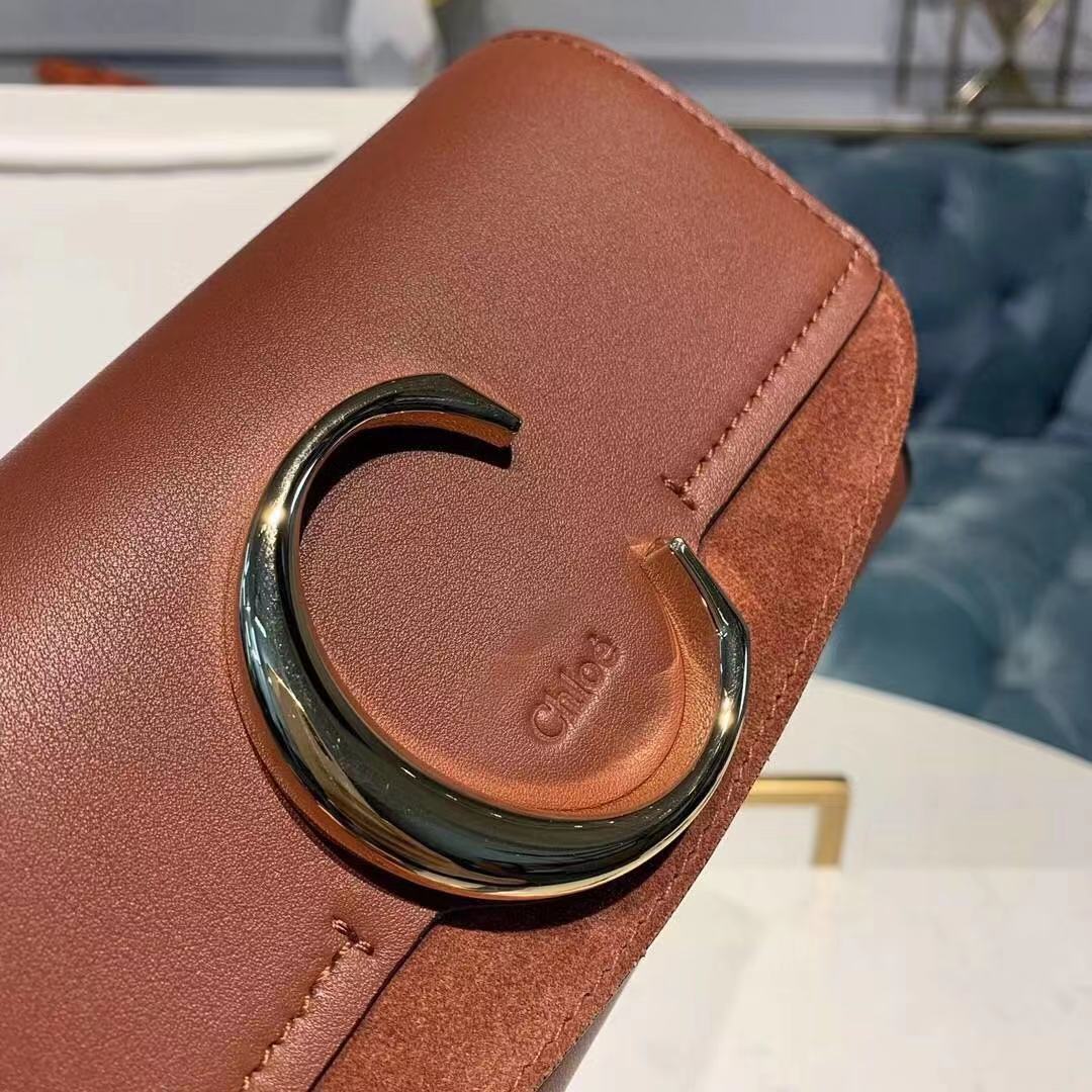 Chloe Original Leather Belt Bag 3S036 brown