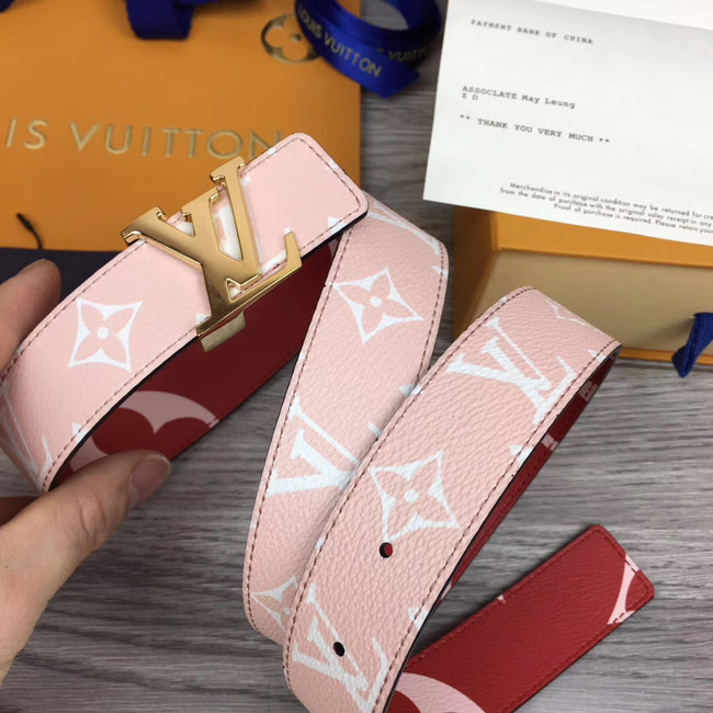 Louis Vuitton Leather Belt M0199W 30MM