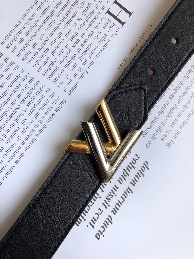 Louis Vuitton Leather Belt M0201W 30MM