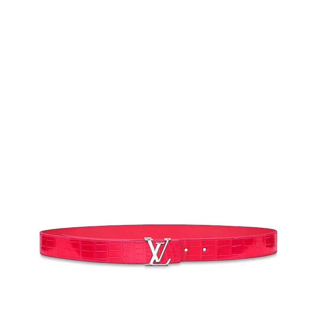 Louis Vuitton Leather Belt M0203W 30MM