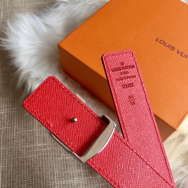 Louis Vuitton Leather Belt M0205W 30MM