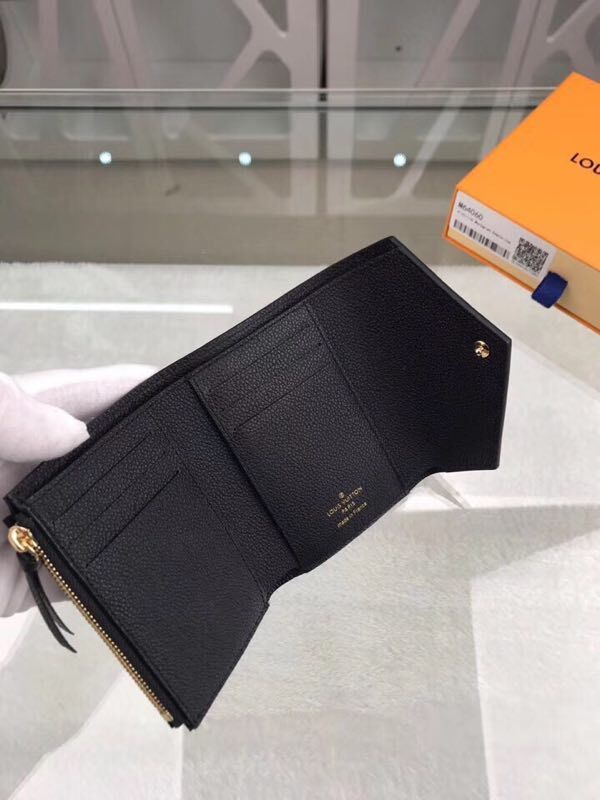 Louis Vuitton Original Monogram Empreinte Wallet M58439 black