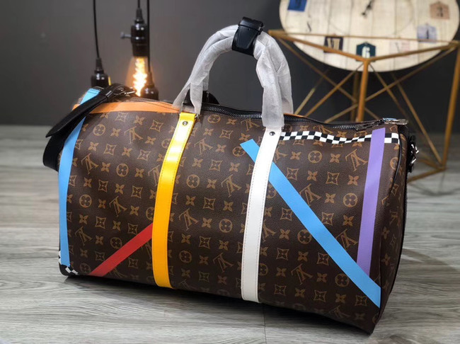 Louis vuitton KEEPALL BANDOULIERE 50 travel bag M55819