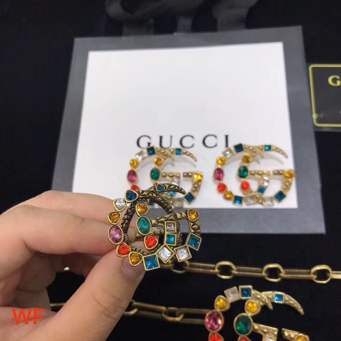Gucci Chain Belt or Brooch or Earrings GG25208