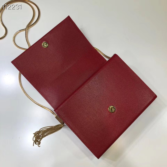 Yves Saint Laurent Kate mini Original leather Shoulder Bag Y593122 red