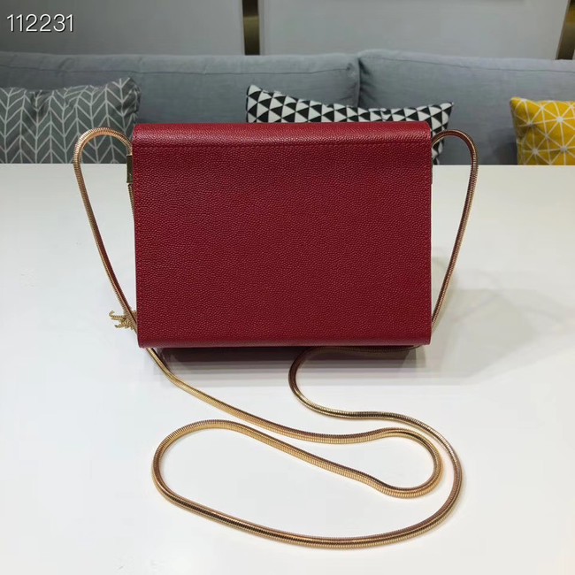 Yves Saint Laurent Kate mini Original leather Shoulder Bag Y593122 red