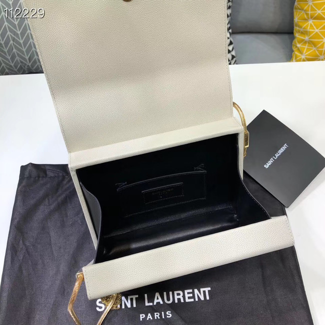 Yves Saint Laurent Kate mini Original leather Shoulder Bag Y593122 white