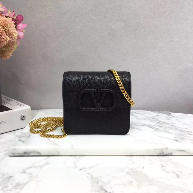 VALENTINO Origianl leather 067 Chain bag black