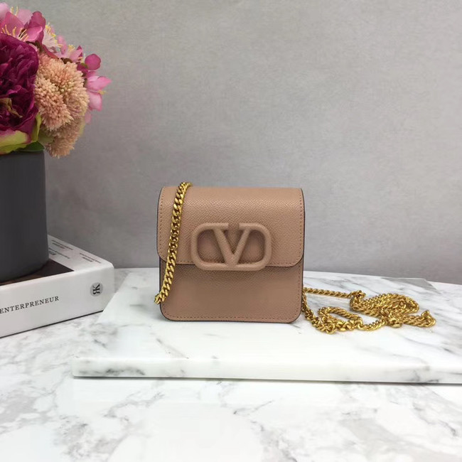 VALENTINO Origianl leather 067 Chain bag pink