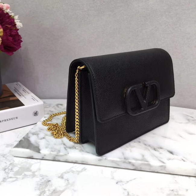 VALENTINO Origianl leather 069 Chain bag black