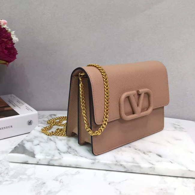 VALENTINO Origianl leather 069 Chain bag pink