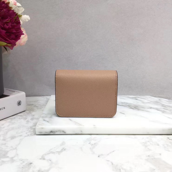 VALENTINO Origianl leather Card Holder 062 pink