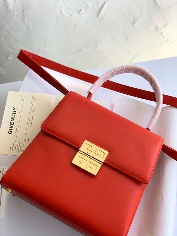 Givenchy Calfskin tote 2019 red