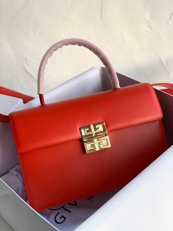 Givenchy Calfskin tote 2020 red