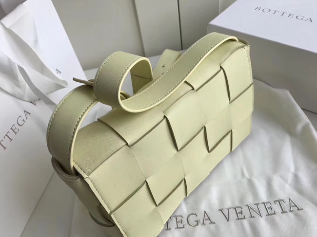 Bottega Veneta Sheepskin Weaving Original Leather 578004 Light green