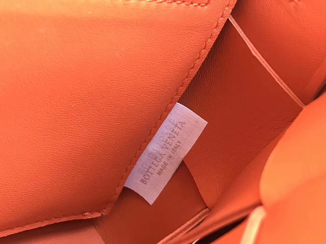 Bottega Veneta Sheepskin Weaving Original Leather 578004 orange