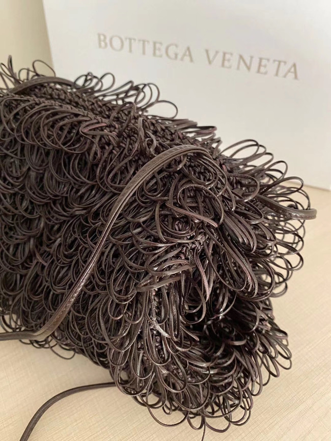 Bottega Veneta Shoulder Bag 576227 dark brown
