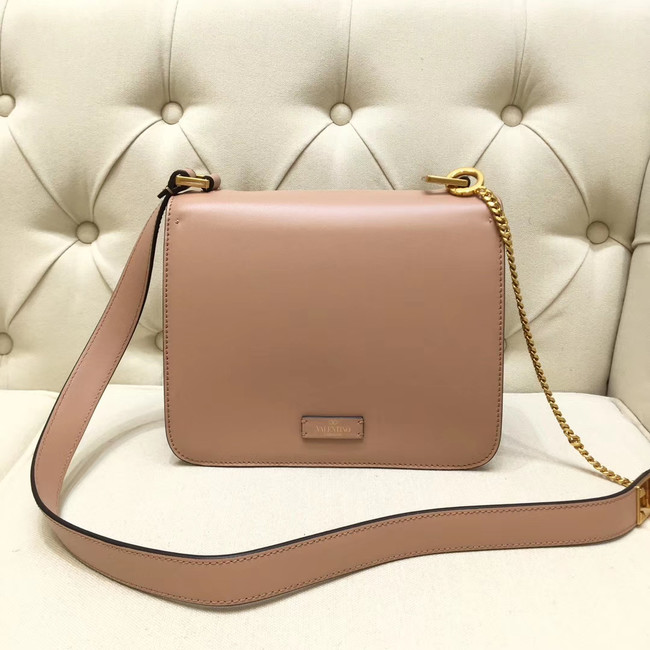 VALENTINO VLOCK Origianl leather shoulder bag 0908 pink