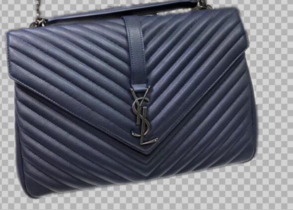 YSL Classic Monogramme Original Leather Flap Bag Y392738 Blue