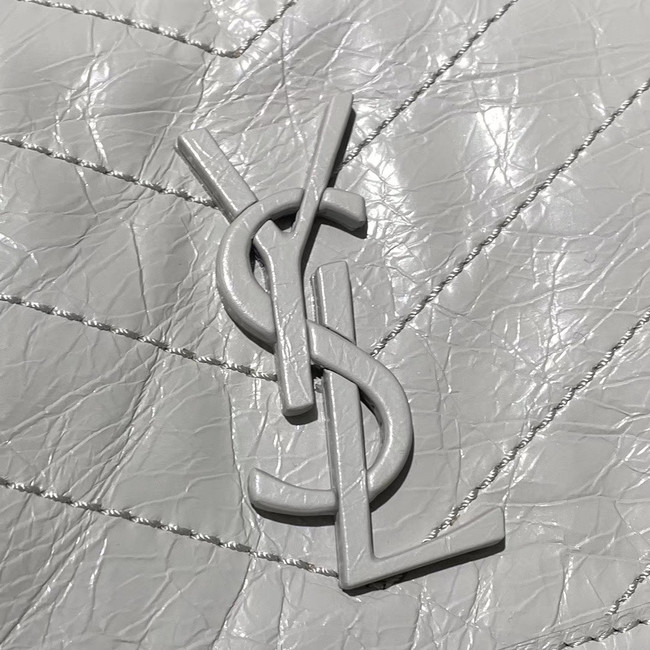 Yves Saint Laurent Medium Niki Chain Bag 498894 PEARL GREY