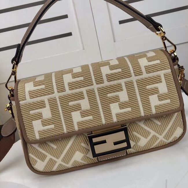 FENDI fabric bag F0386 Beige