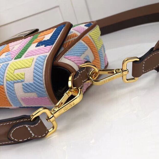 FENDI fabric bag F0386 Rainbow