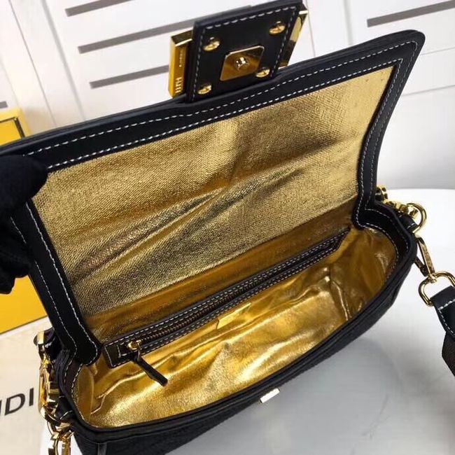 FENDI fabric bag F0386 black