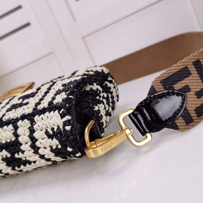 FENDI fabric bag F0904 black