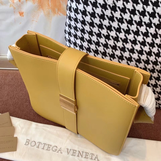 Bottega Veneta Sheepskin Original Leather 578344 yellow