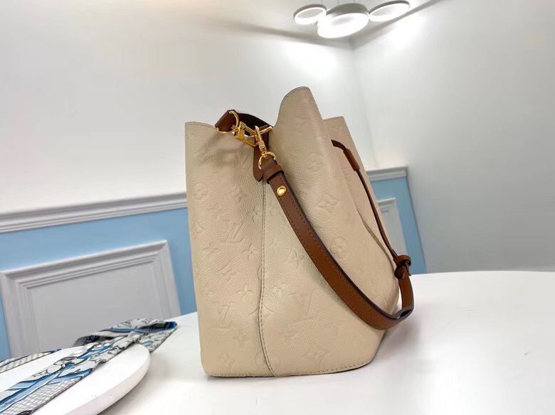 Louis Vuitton Monogram Empreinte Neonoe Original Leather M45256 Cream