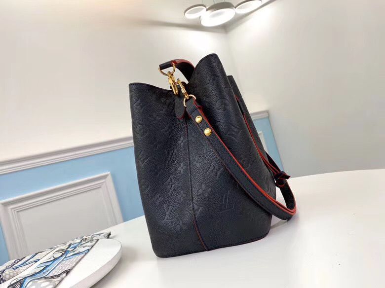 Louis Vuitton Monogram Empreinte Neonoe Original Leather M45256 Navy