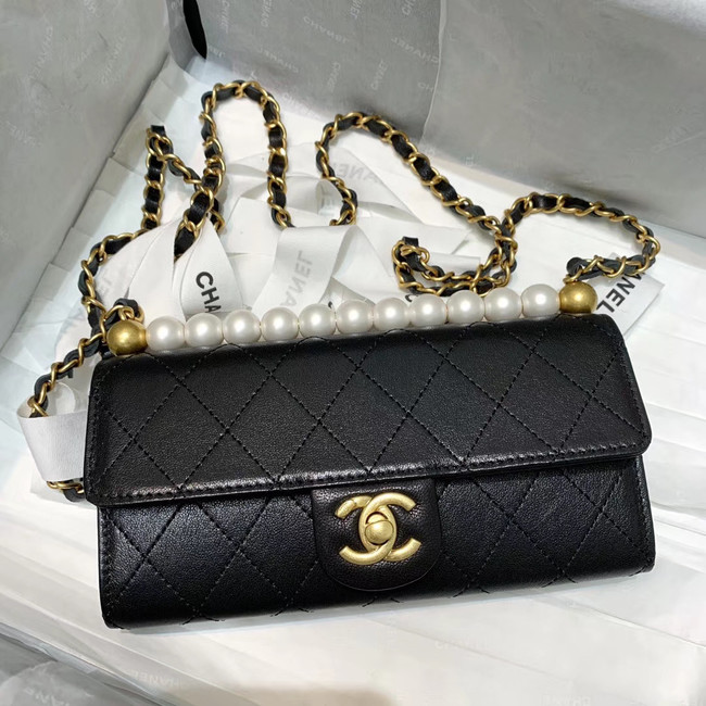 Chanel flap bag AP1001 black