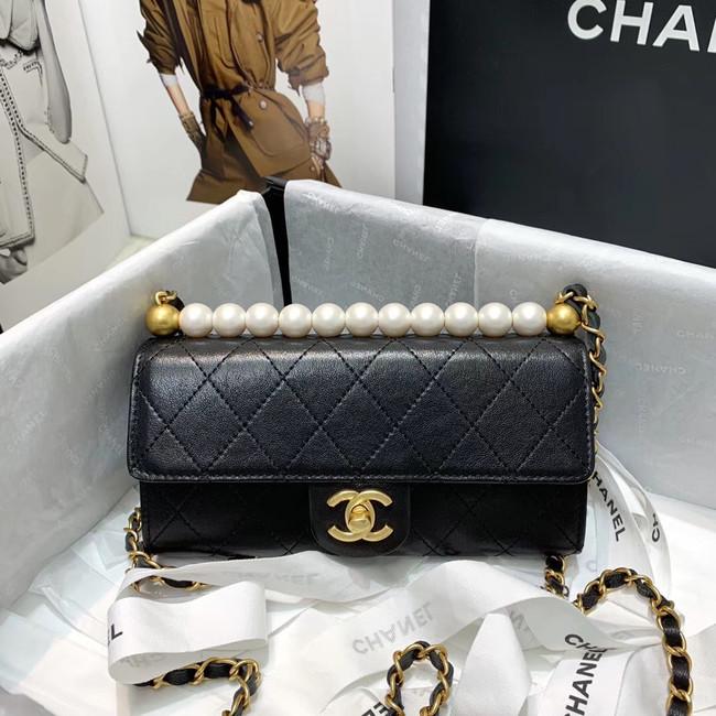 Chanel flap bag AP1001 black