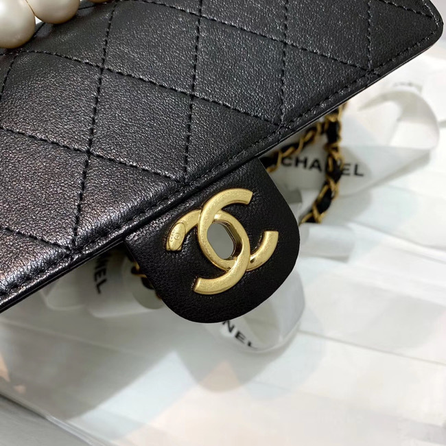 Chanel flap bag AP1001 black