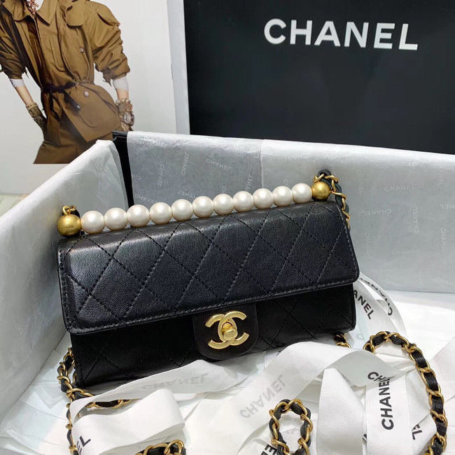 Chanel flap bag AP1001 black