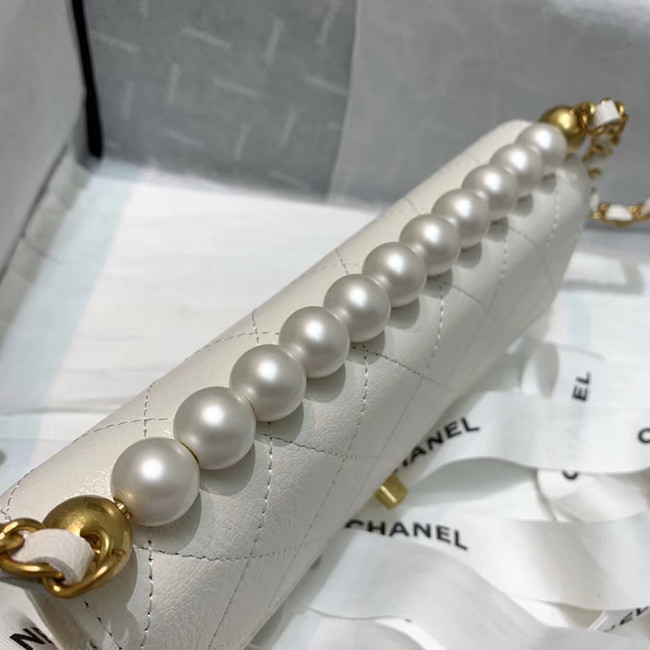 Chanel flap bag AP1001 white