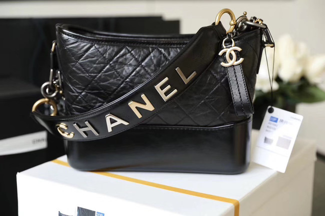 Chanel gabrielle hobo bag A93824 black