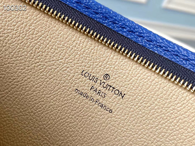 Louis Vuitton Monogram Canvas Original Leather M68137 blue
