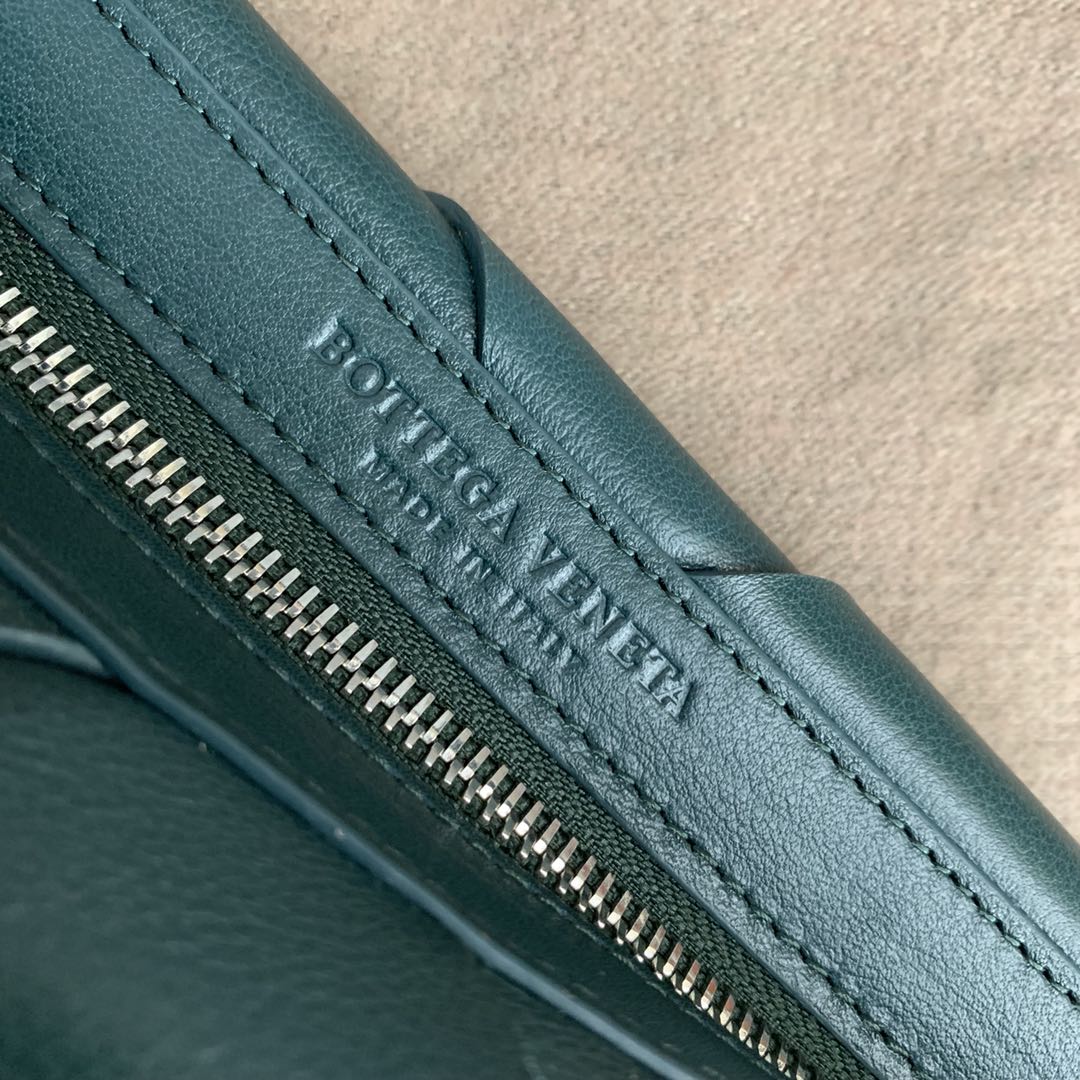 Bottega Veneta Original Weave Leather Bag BV4599 green