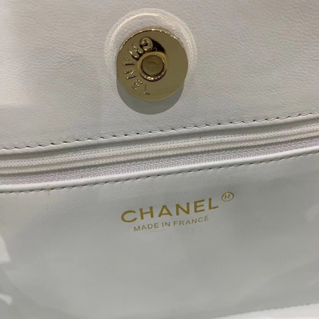 CHANEL 2020 New Style Original Leather AS1516 White