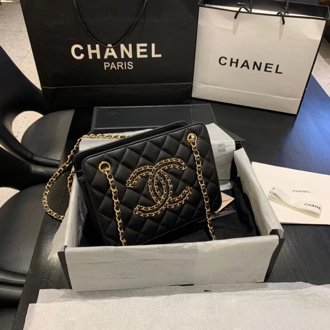 CHANEL 2020 New Style Original Leather AS1516 black