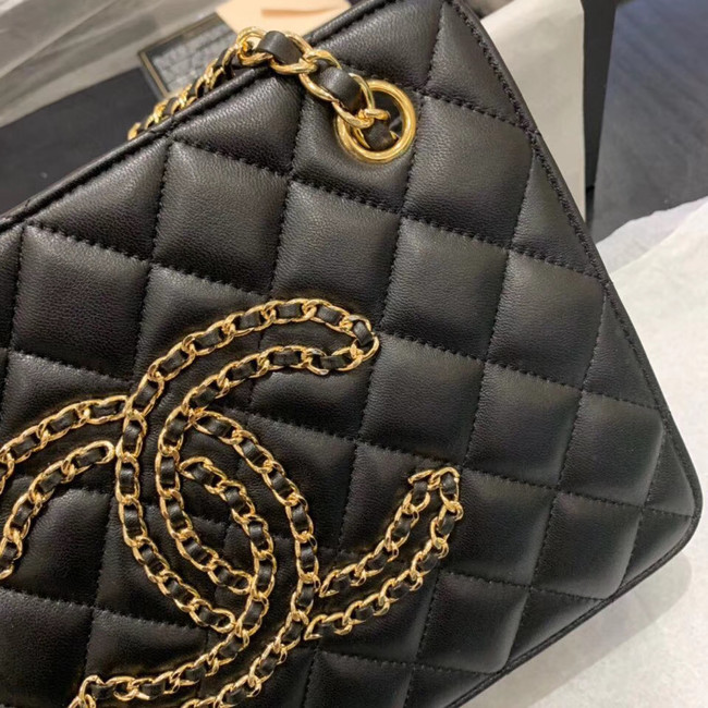 CHANEL 2020 New Style Original Leather AS1516 black